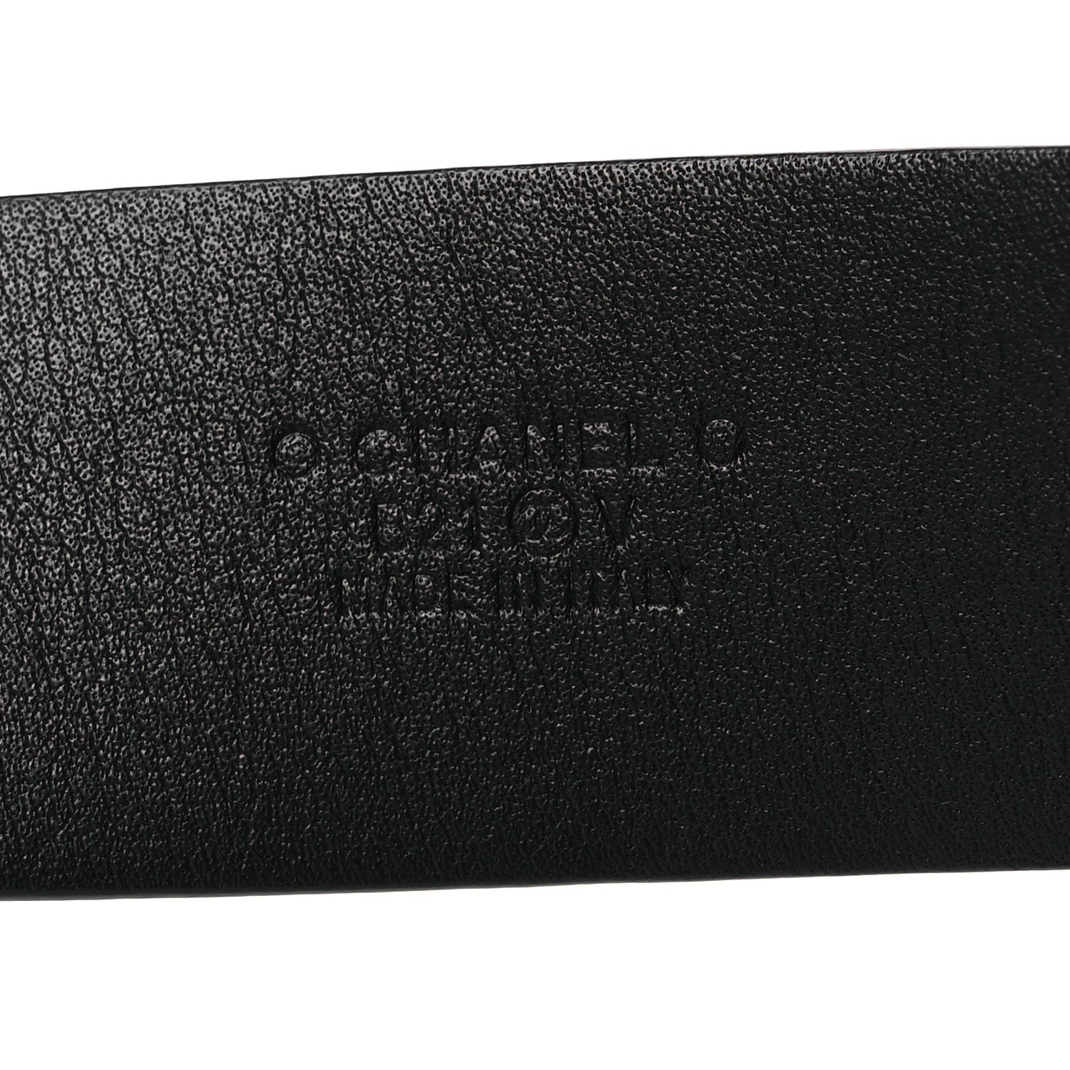 Chanel Lambskin CC Chain Belt 85 34 Black 5 of 8