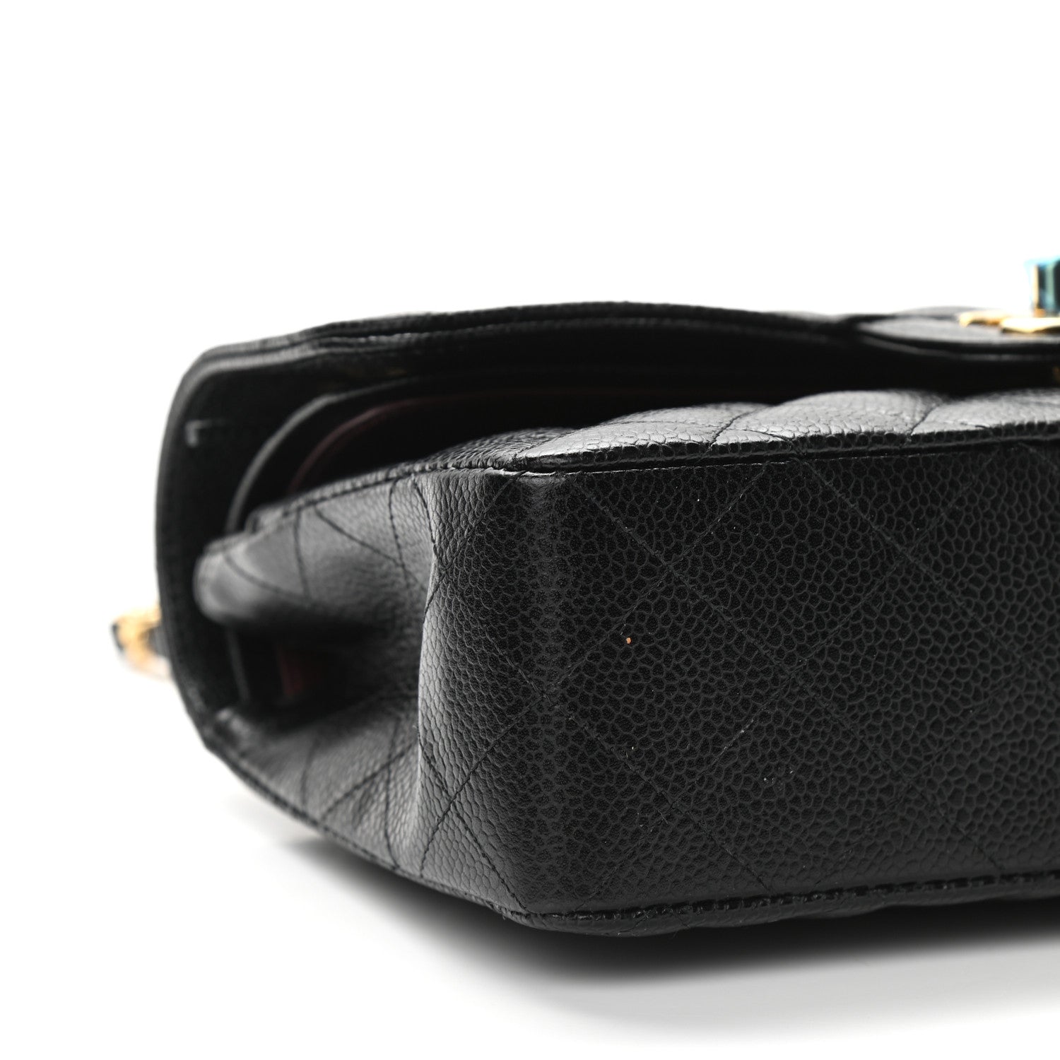 Chanel Caviar Quilted Small Double Flap Black 9 of 11