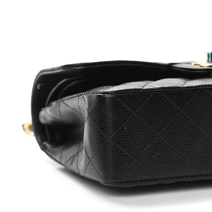 Chanel Caviar Quilted Small Double Flap Black 9 of 11
