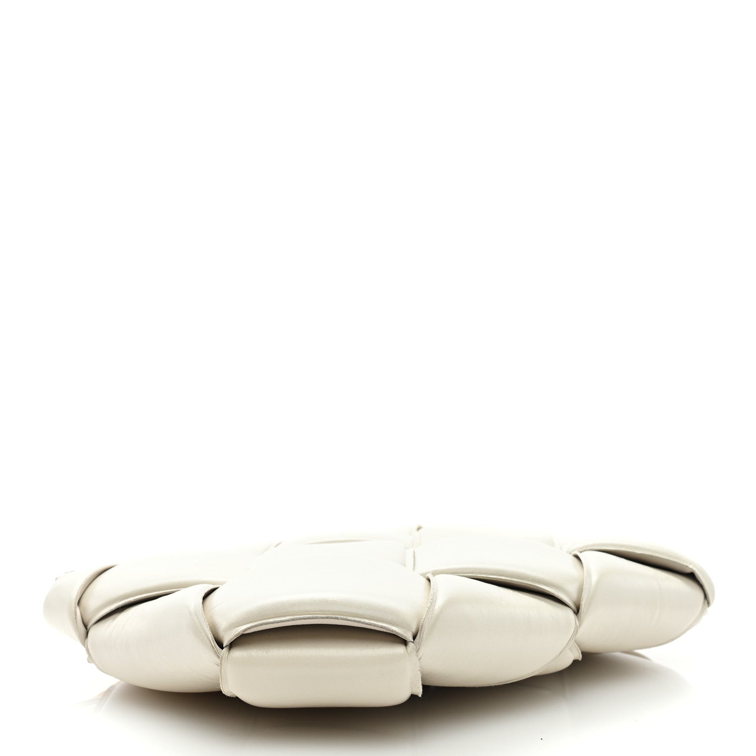 Bottega Veneta Nappa Maxi Intrecciato Padded Pouch Clutch Plaster 4 of 8