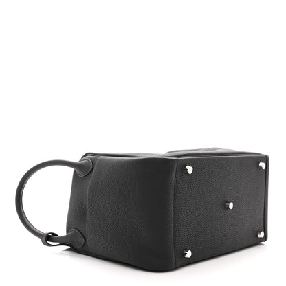 Hermes Taurillon Clemence Lindy 30 Black 4 of 10