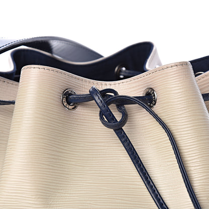 Louis Vuitton Epi Petit Bi-Color Noe Ivory Indigo 8 of 20