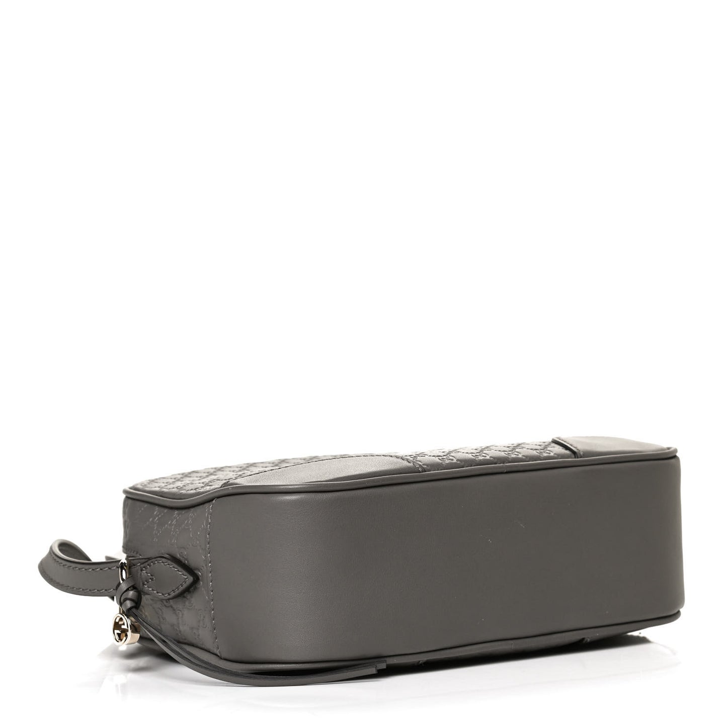 Microguccissima Mini Bree Messenger Bag Grey