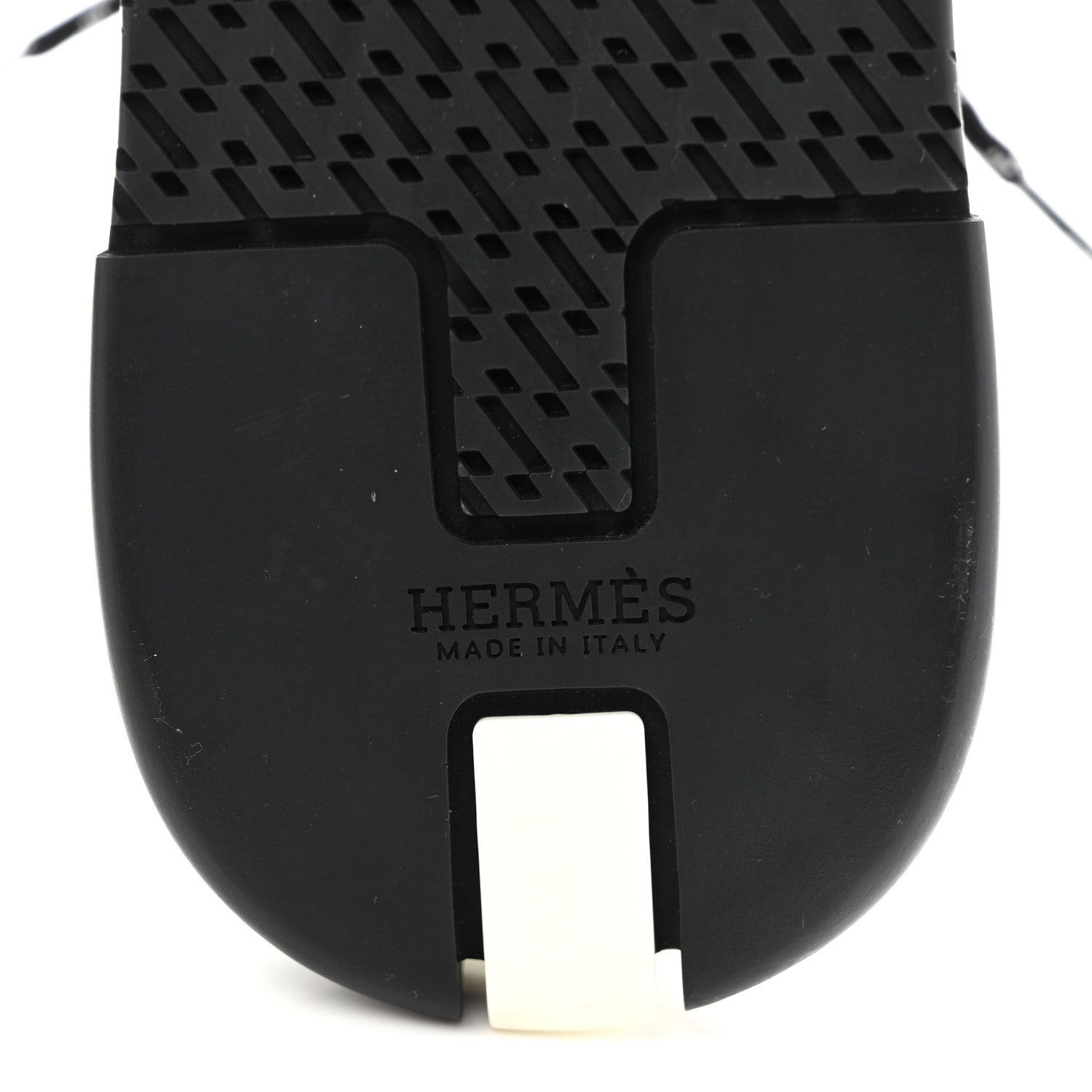 Hermes Knit Bi-Color Womens Addict Sneakers 37 Black White 8 of 9