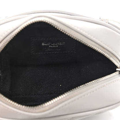 Saint Laurent Calfskin Matelasse Monogram Lou Belt Bag Grey 4 of 8
