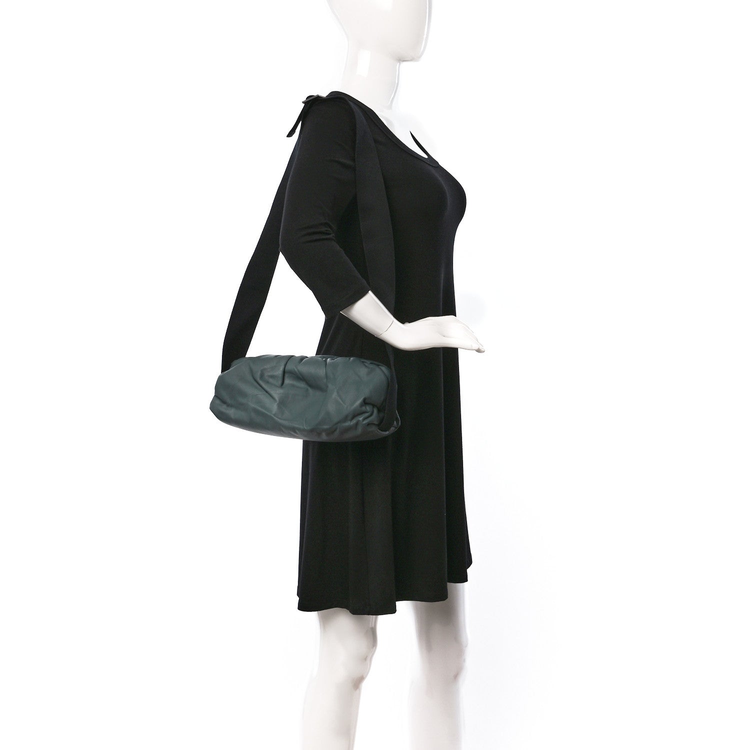 Bottega Veneta Calfskin The Body Pouch Belt Bag Slate 2 of 9