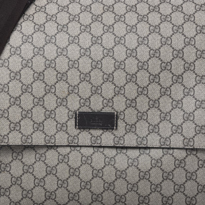 Gucci GG Plus Monogram Messenger Diaper Bag Dark Brown 9 of 12