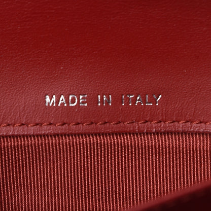 Chanel Caviar Quilted Large Flap Wallet Dark Red 7 of 24