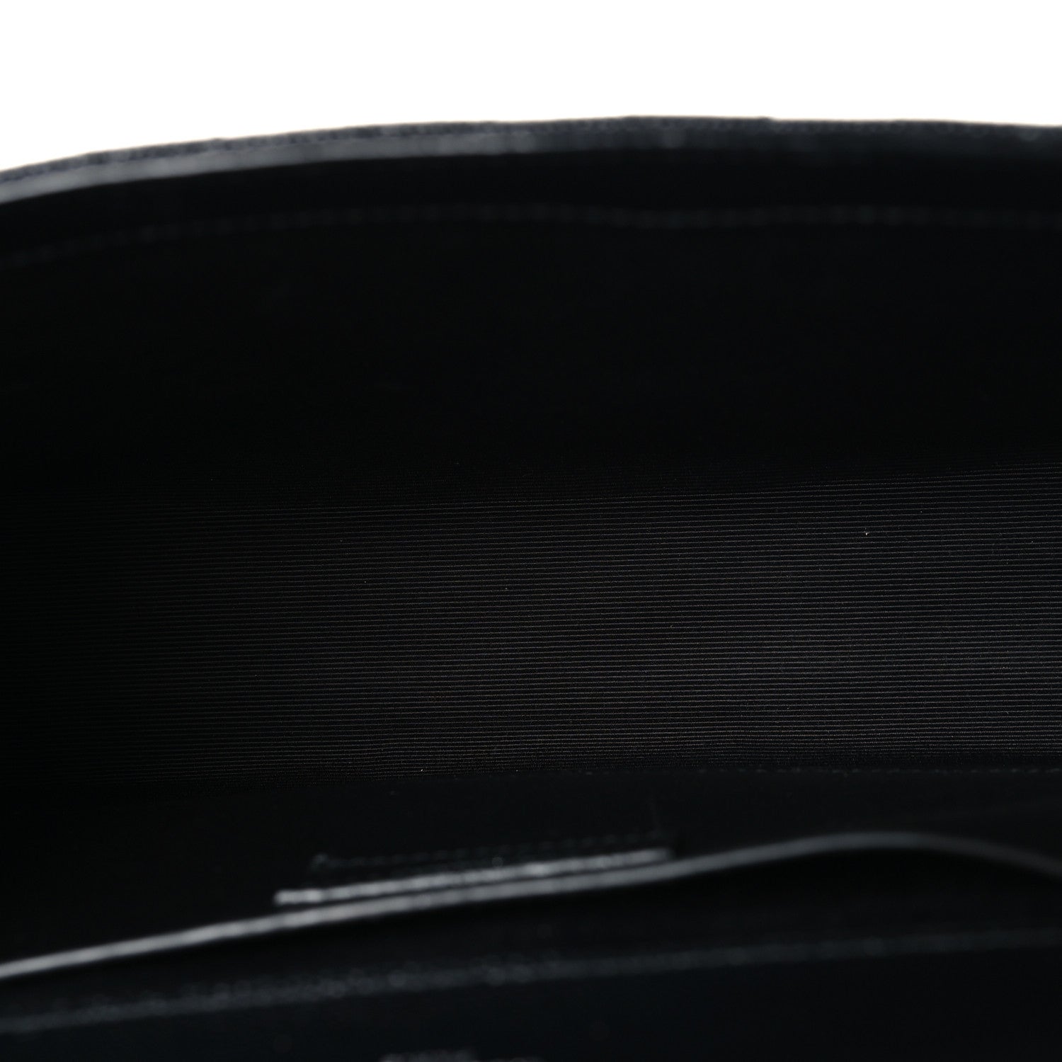 Saint Laurent Grain De Poudre Textured Mixed Matelasse Triquilt Medium Monogram Satchel Black 5 of 10