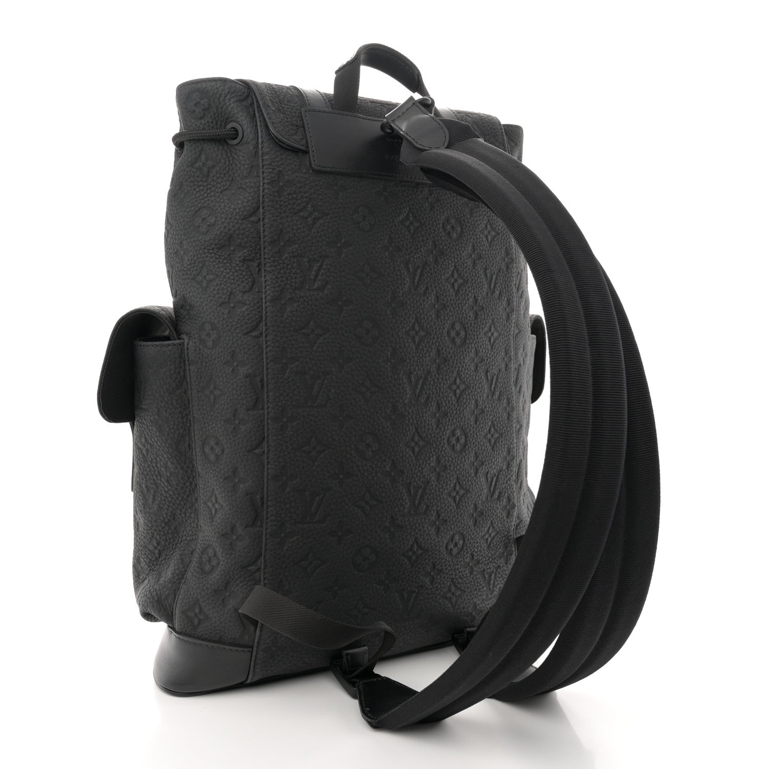 Louis Vuitton Taurillon Monogram Christopher MM Backpack Black 3 of 11