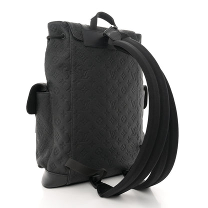 Louis Vuitton Taurillon Monogram Christopher MM Backpack Black 3 of 11