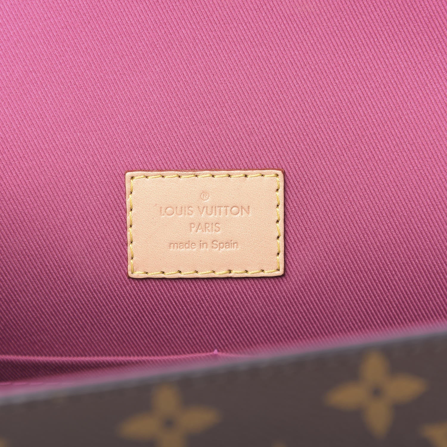 Louis Vuitton Monogram Cluny BB Bordeaux Fuchsia 7 of 10