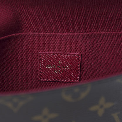 Louis Vuitton Monogram Pochette Felicie Chain Wallet Fuchsia 10 of 14