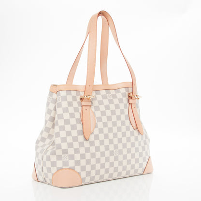Louis Vuitton Damier Azur Hampstead MM 3 of 7