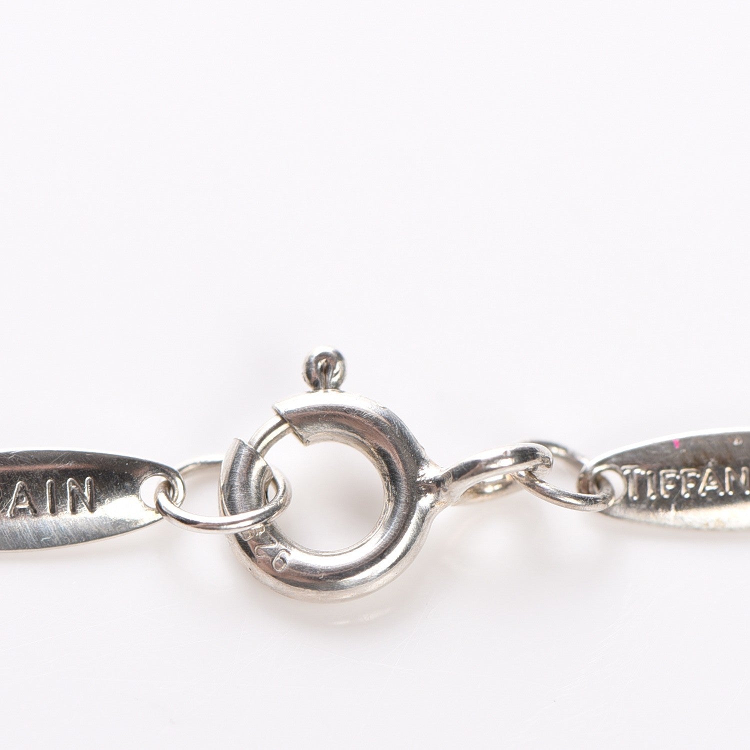 Tiffany Sterling Silver Diamond .05ct Elsa Peretti Diamonds by the Yard Bracelet 9 of 10