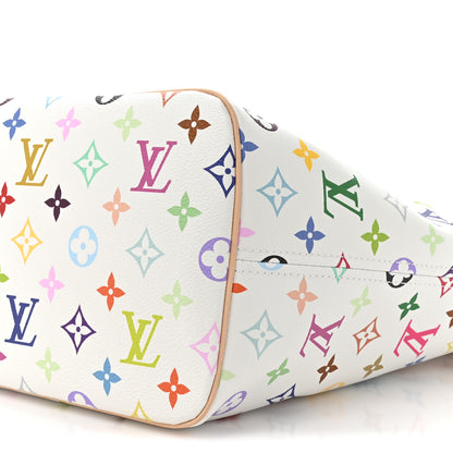 Louis Vuitton LV X TM Monogram Multicolor Neverfull MM White 9 of 10