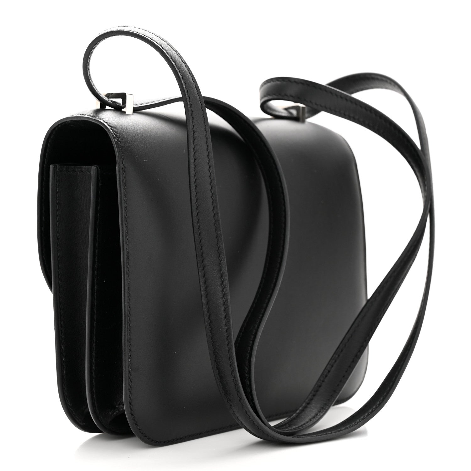 Hermes Veau Monsieur Lizard Constance 18 Black Ombre 3 of 14