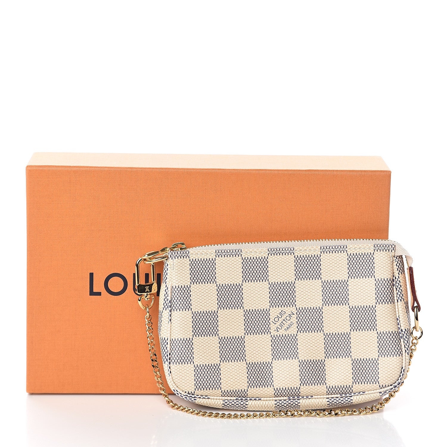 Louis Vuitton Damier Azur Mini Pochette Accessories 6 of 6