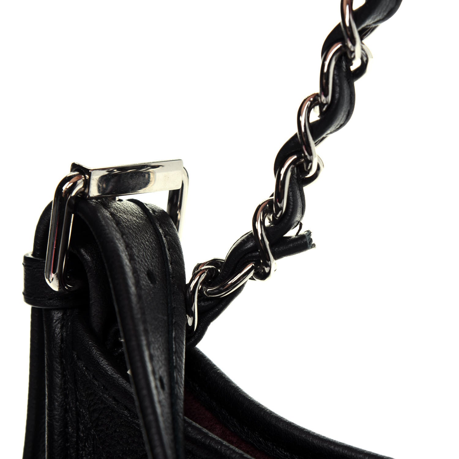 Chanel Calfskin Quilted Jungle Stroll Hobo Bag Black 16 of 16