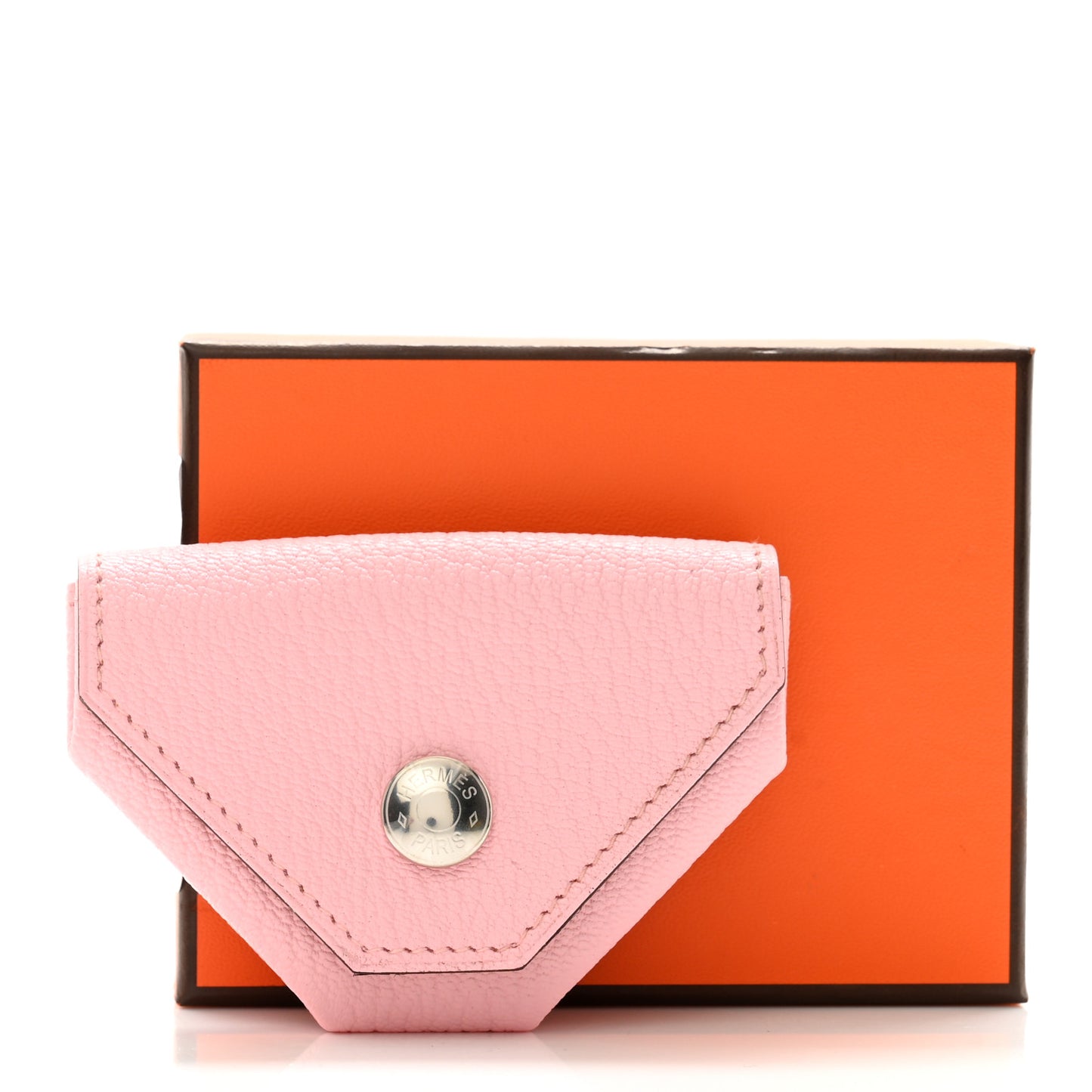 Chevre Mysore Verso Le 24 Coin Purse Rose Sakura Sesame