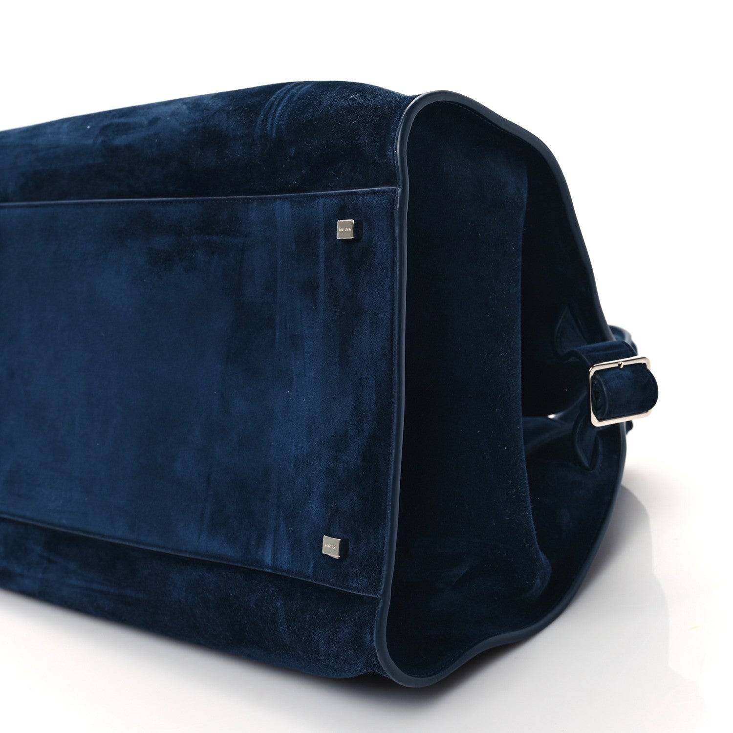 The Row Suede Soft Margaux 15 Navy 9 of 9