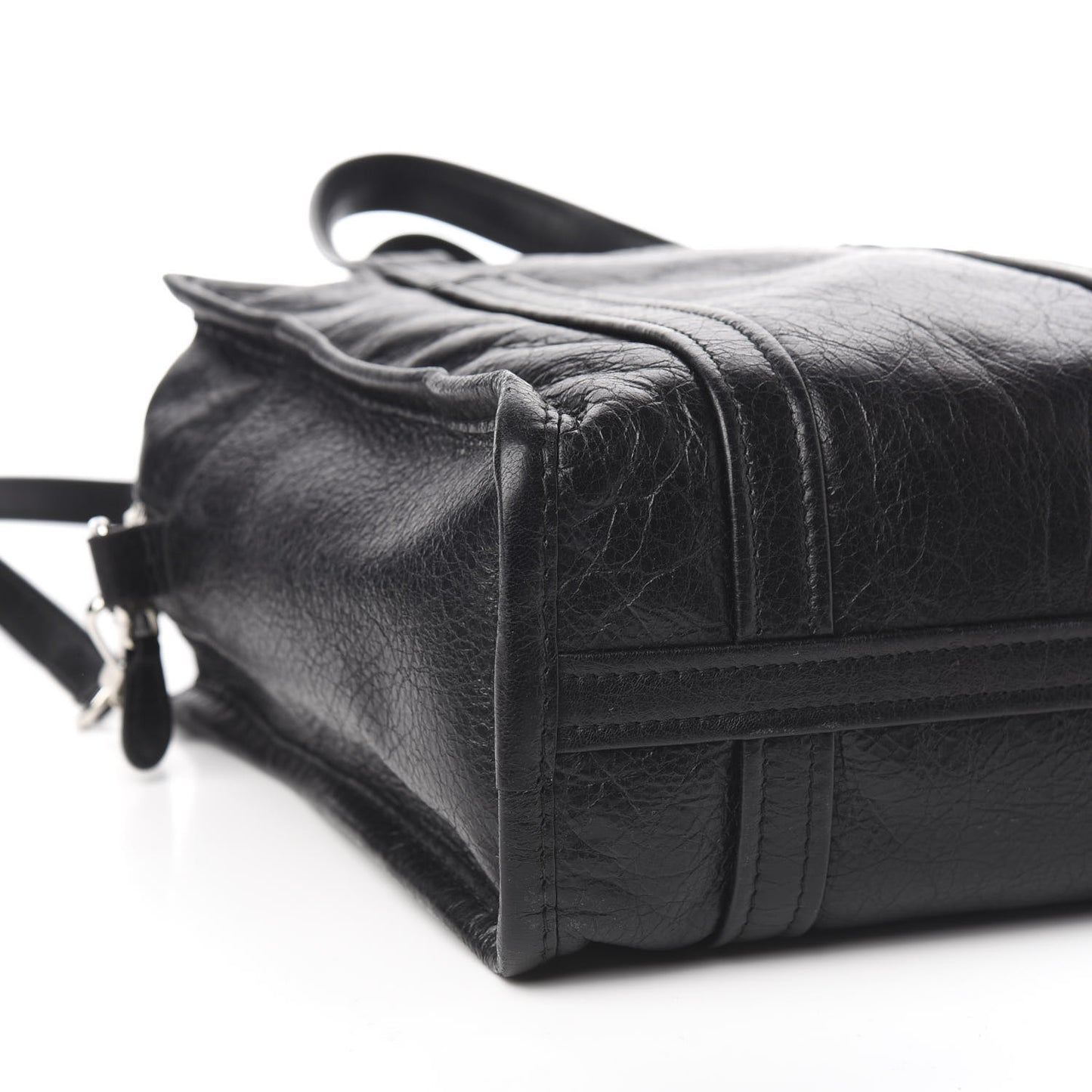 Agneau XS Bazar Shopper Tote Black