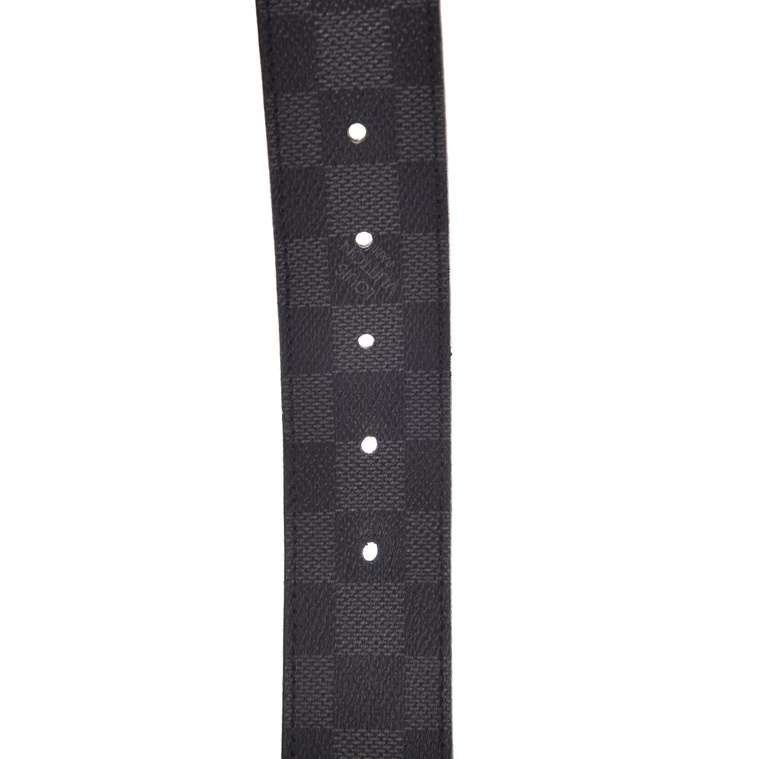 Louis Vuitton Damier Graphite 40mm LV Initiales Belt 105 42 6 of 13