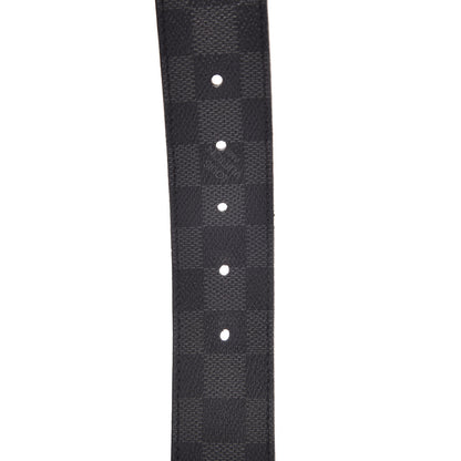 Louis Vuitton Damier Graphite 40mm LV Initiales Belt 105 42 6 of 16