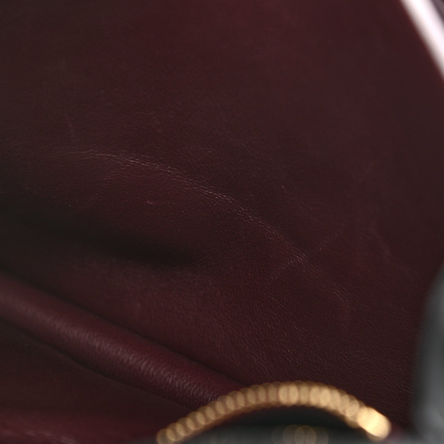 Smooth Calfskin Monogram Cassandra Clasp Bag Black