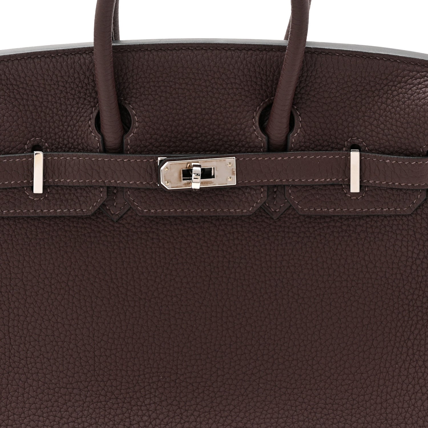 Hermes Togo Birkin 25 Chocolate 8 of 11
