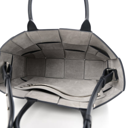 Bottega Veneta Nappa Maxi Intreccio Small Arco East West Tote Ardoise Glacier 5 of 9