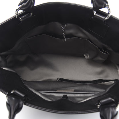 Chanel Lambskin East West Soho Shopper Black 5 of 15