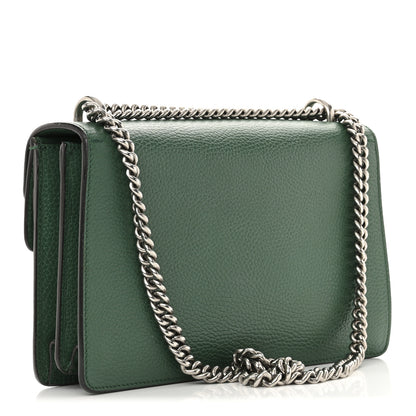 Gucci Pebbled Calfskin Small Dionysus Shoulder Bag Emerald 3 of 14