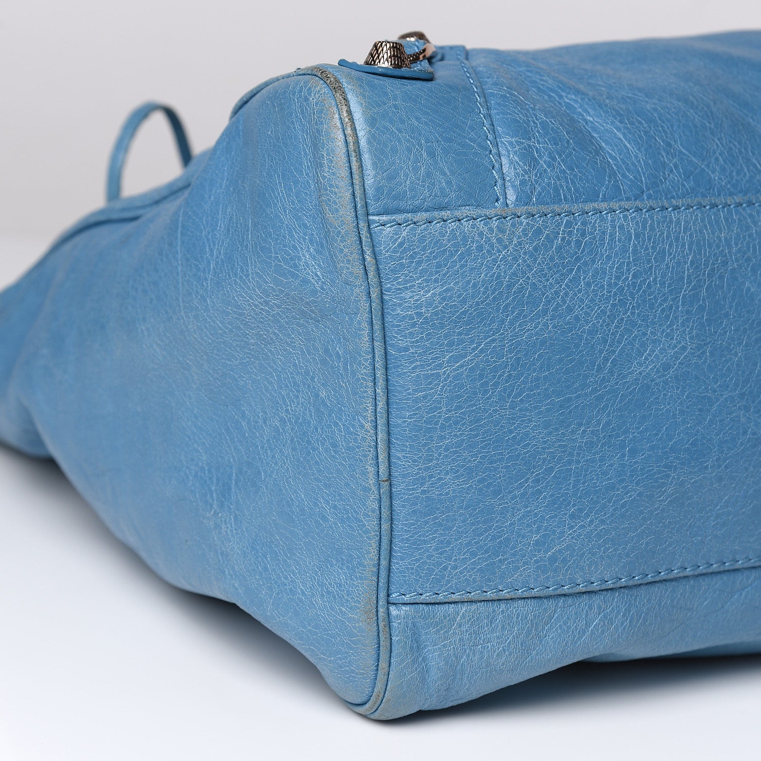 Balenciaga Agneau Giant 12 Rose Gold Hardware City Bleu Indigo 8 of 15