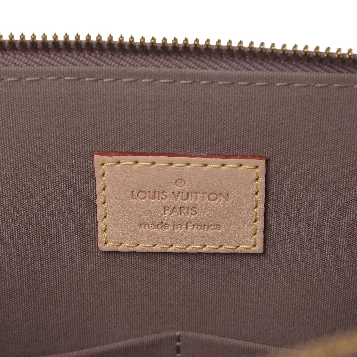 Louis Vuitton Vernis Alma PM Taupe Glace 6 of 8