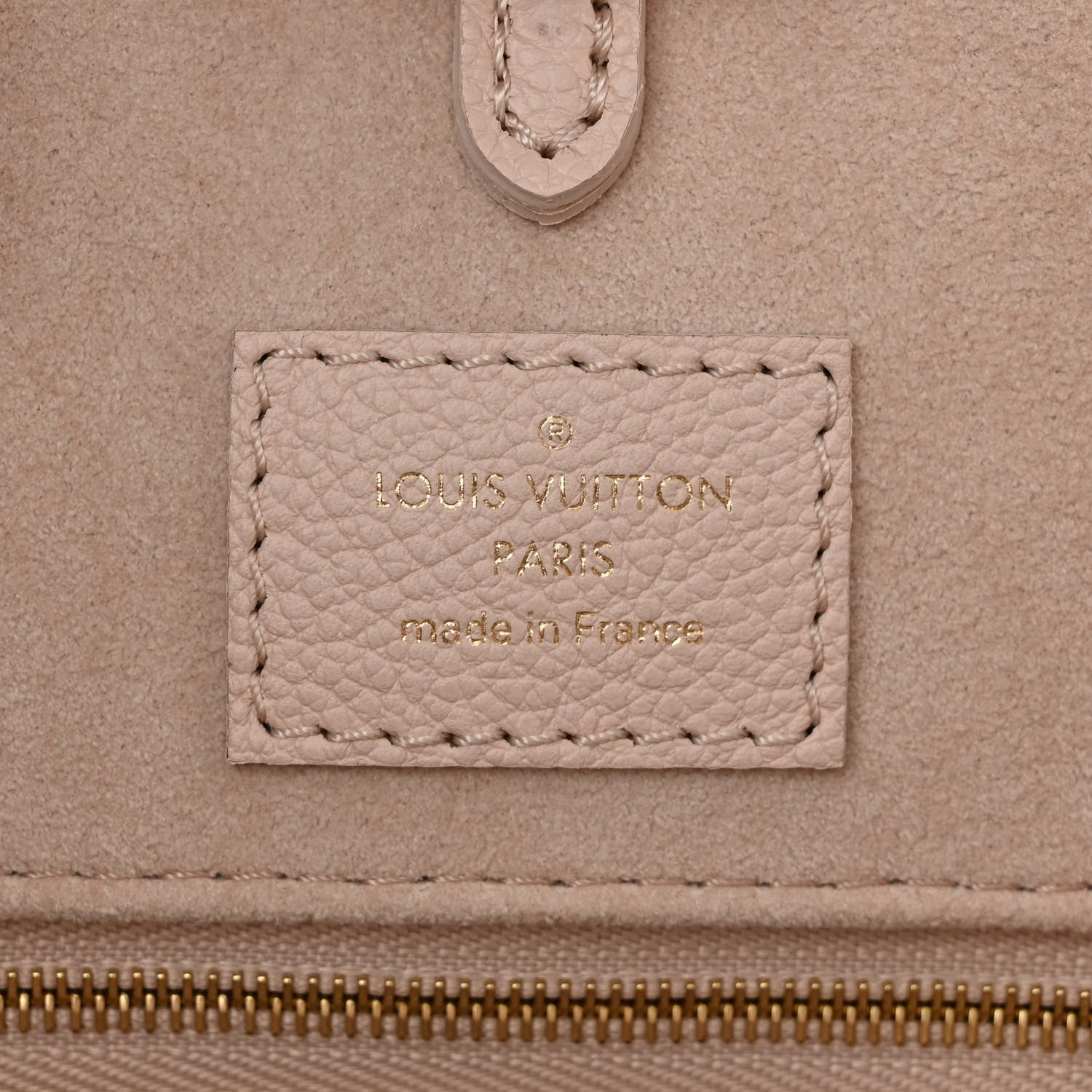 Louis Vuitton Empreinte Monogram Spring In The City Onthego MM Beige Pink Yellow 6 of 9