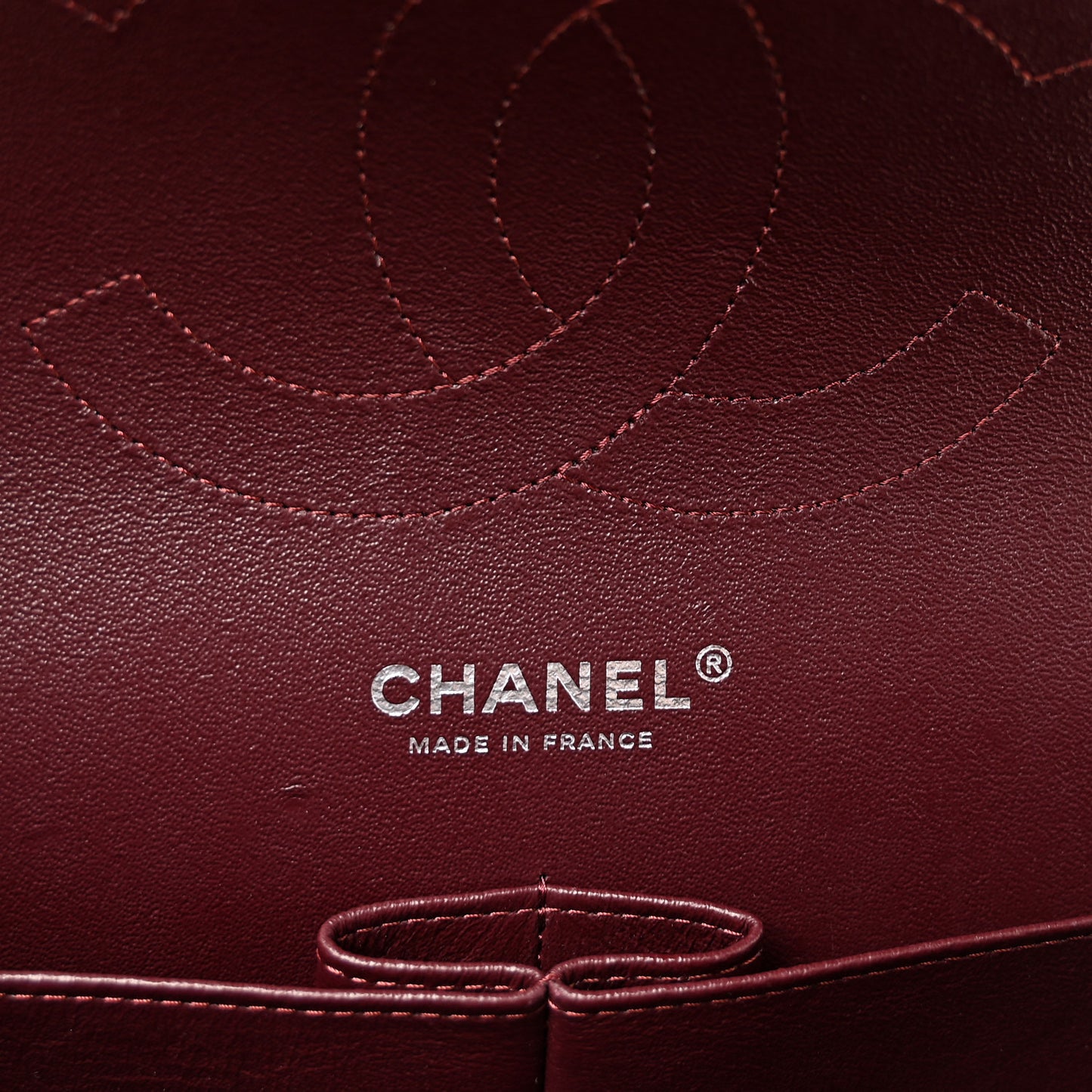 Lambskin Quilted Jumbo Double Flap Black