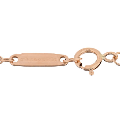 Tiffany 18K Rose Gold Diamond Save the Wild Elephant Bracelet 3 of 4