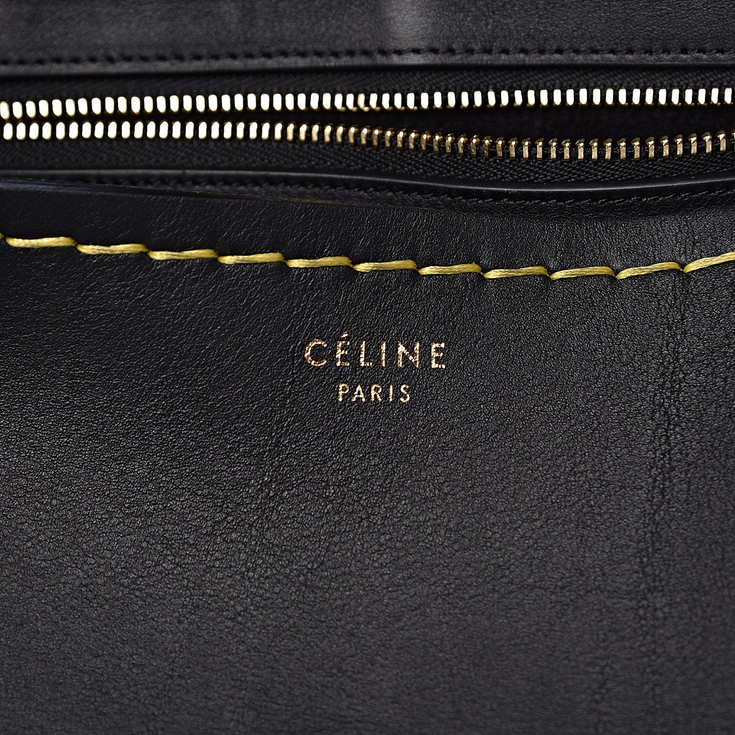 Calfskin Orb Bag Black