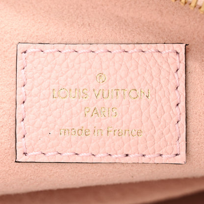 Louis Vuitton Empreinte Monogram Giant By The Pool Marshmallow Hobo PM Bouton De Rose 6 of 10