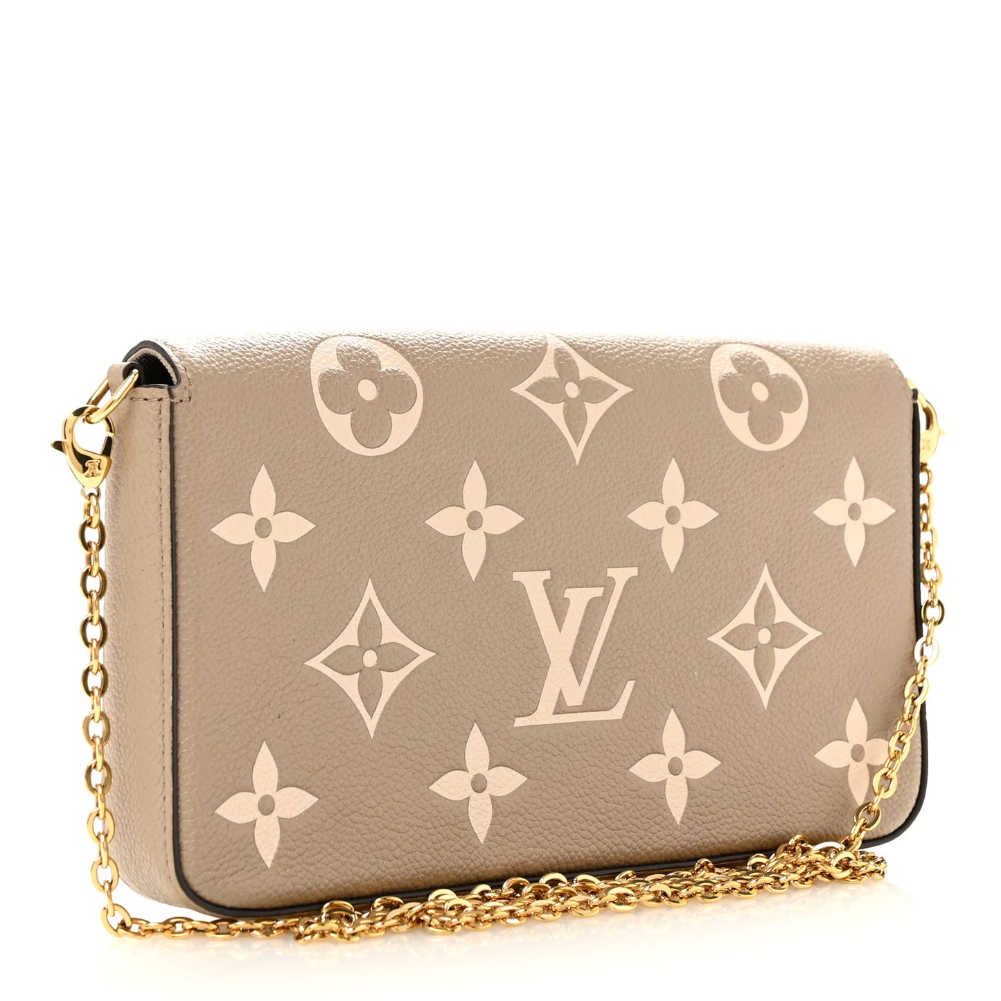 Empreinte Monogram Giant Felicie Pochette Tourterelle Creme