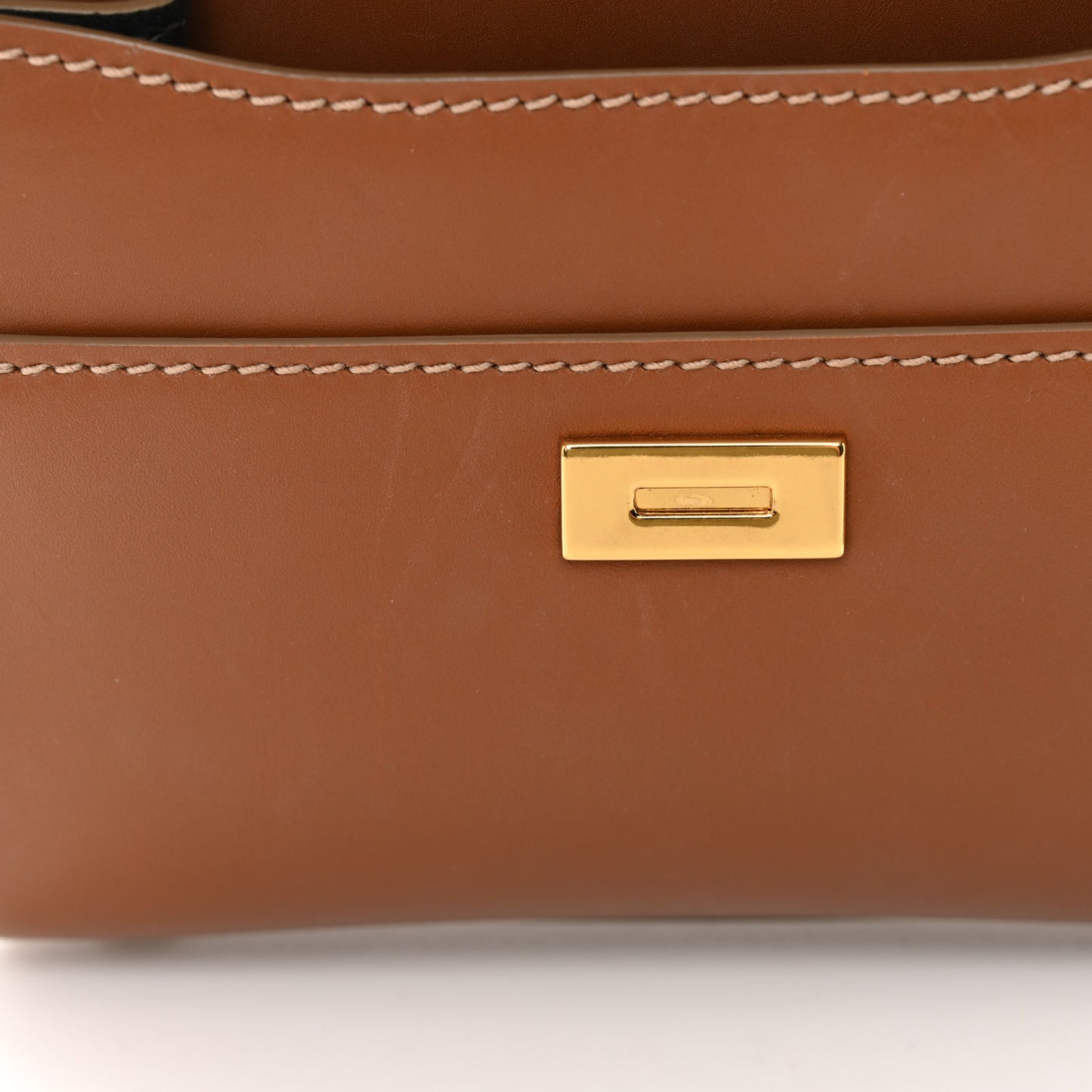 Vitello Morbido Mini Sicily 58 Bag Tan