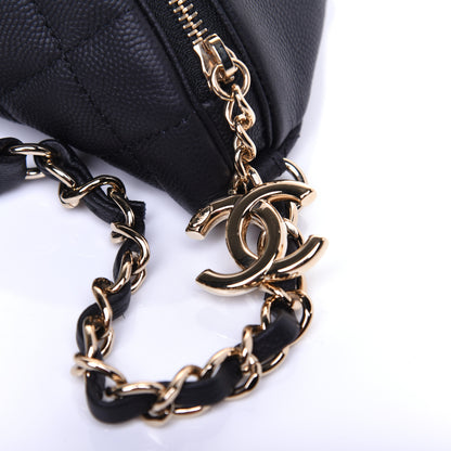 Chanel Caviar Quilted Business Affinity Waist Belt Bag Black 9 of 10