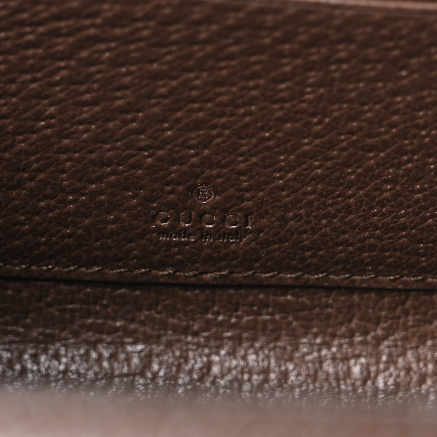 GG Supreme Monogram Textured Dollar Calfskin Mini Trunk Shoulder Bag Beige Ebony New Acero
