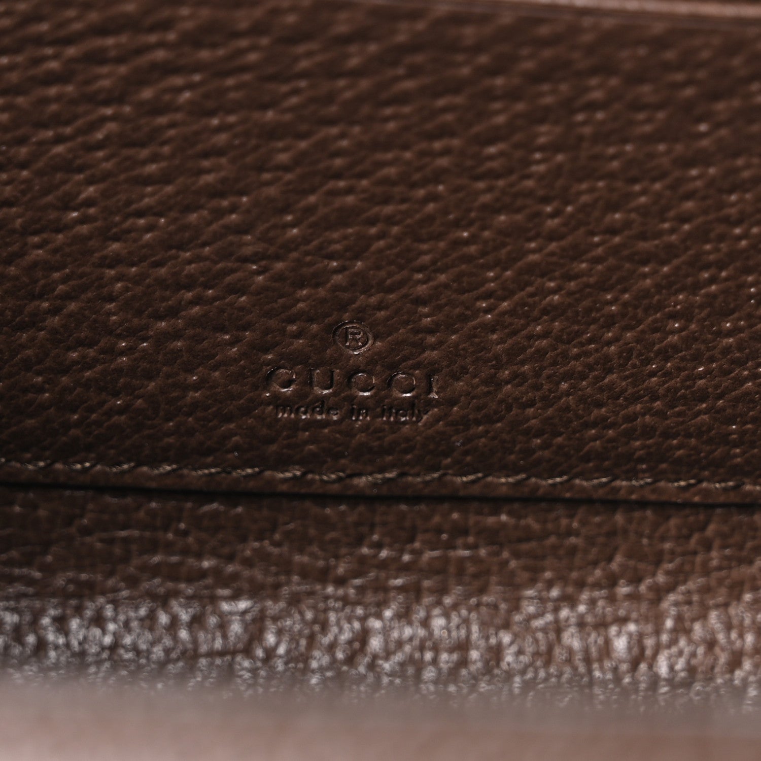 Gucci GG Supreme Monogram Textured Dollar Calfskin Mini Trunk Shoulder Bag Beige Ebony New Acero 6 of 10