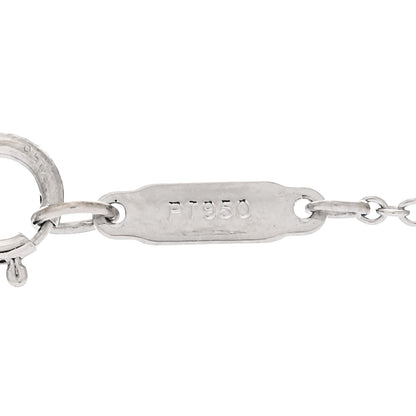 Tiffany Platinum Diamond Small Enchant Flower Pendant Necklace 5 of 6
