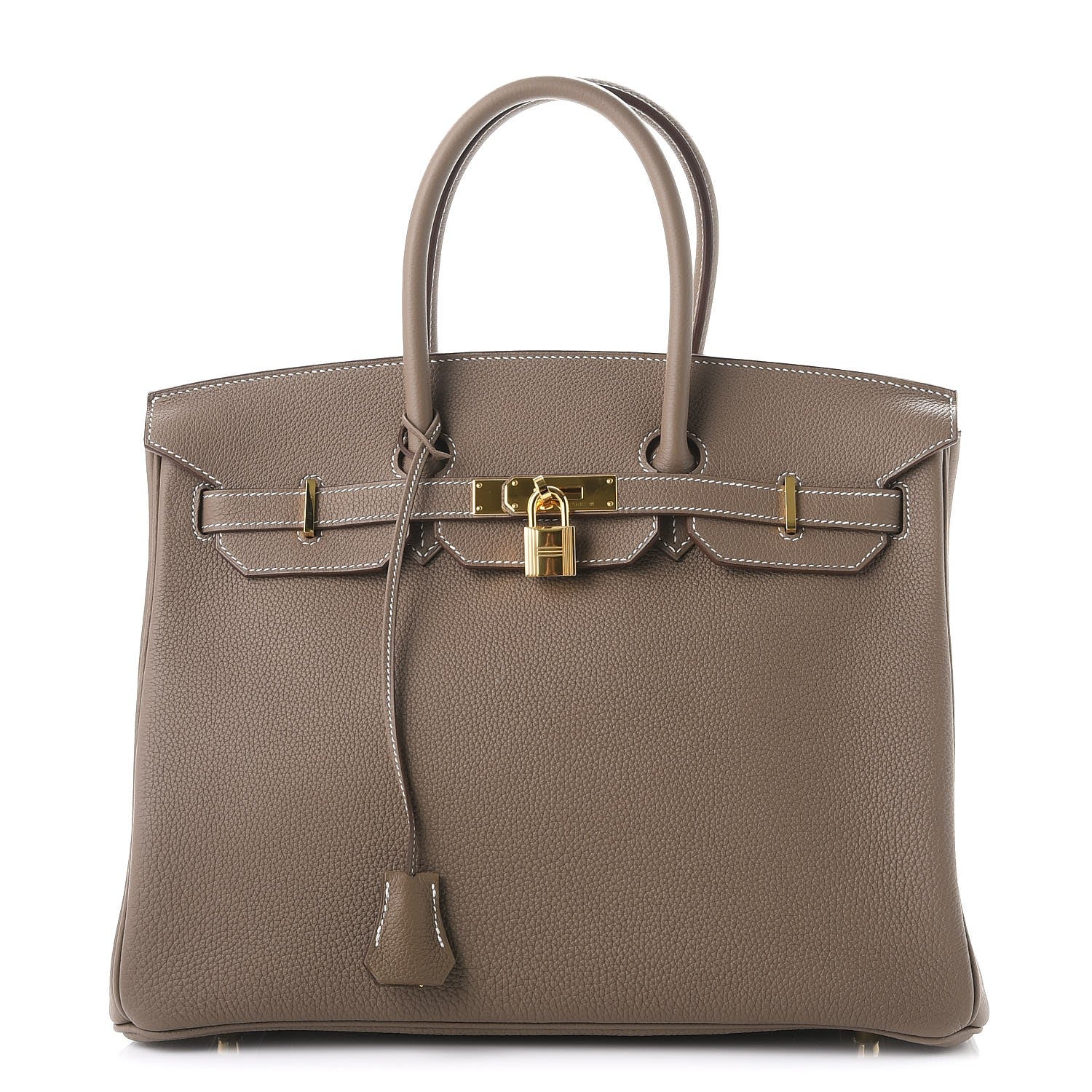 Hermes Togo Birkin 35 Etoupe 1 of 38