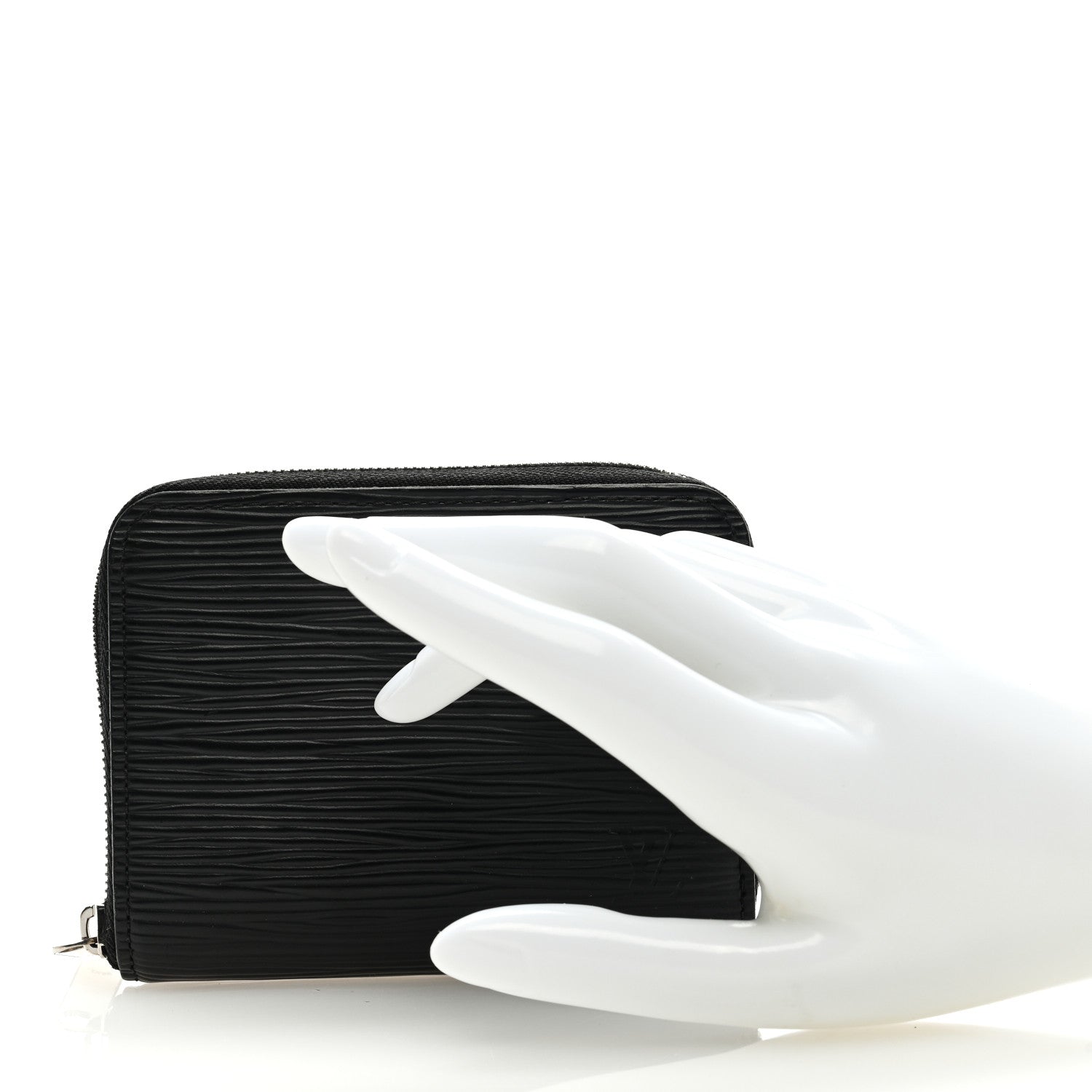 Louis Vuitton Epi Zippy Coin Purse Black 2 of 6