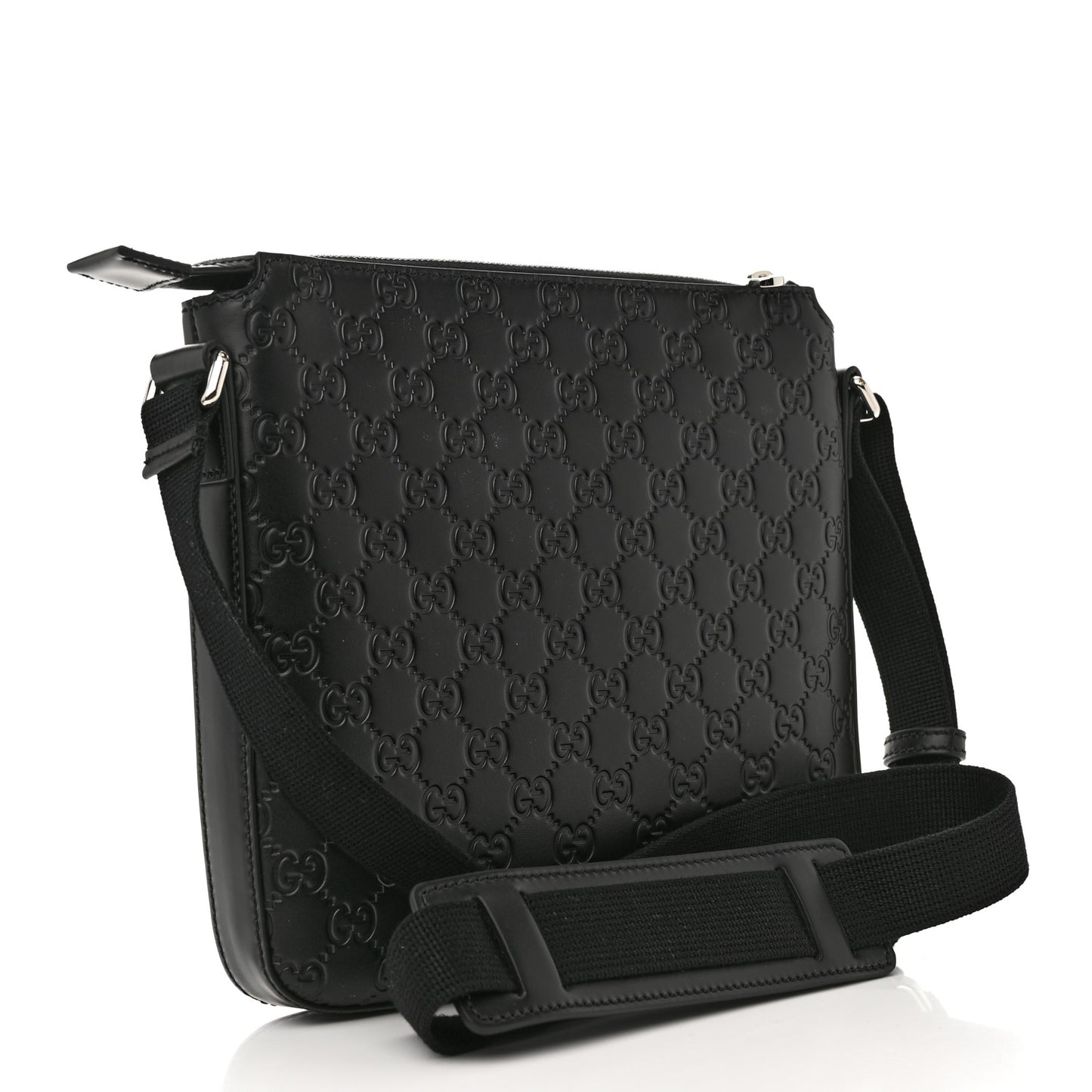 Guccissima Signature Small Messenger Bag Black