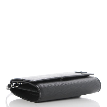Louis Vuitton Epi Clery Black 4 of 8